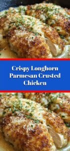 Crispy Longhorn Parmesan Crusted Chicken