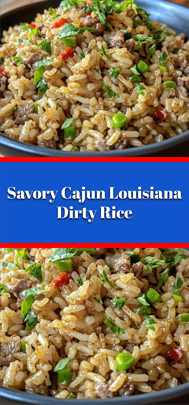 Savory Cajun Louisiana Dirty Rice